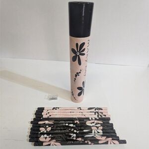 Mary Kay 12 pack of Pencils with Pencil Sharpener - New